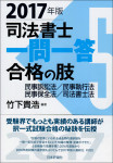 『司法書士一問一答　合格の肢５　2017年版』書影